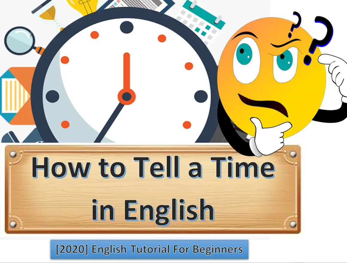 how to tell a Time in English