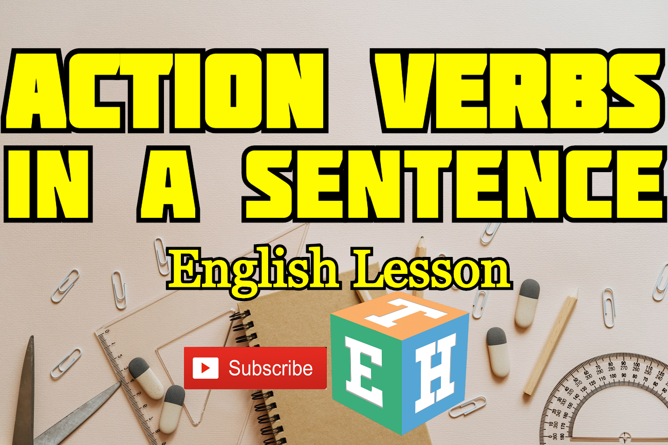 Action Verbs in a Sentence