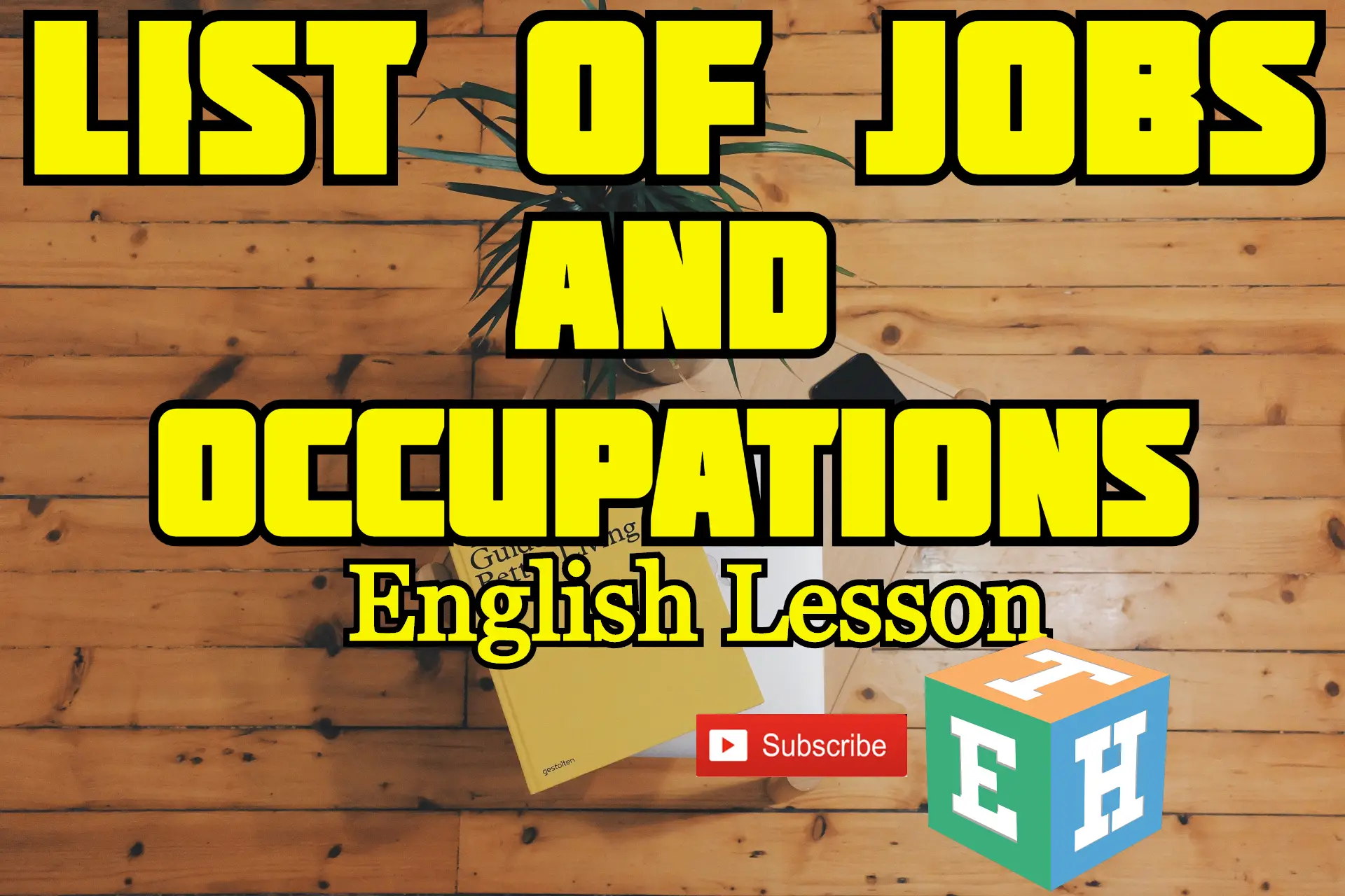 List Of Jobs And Occupations