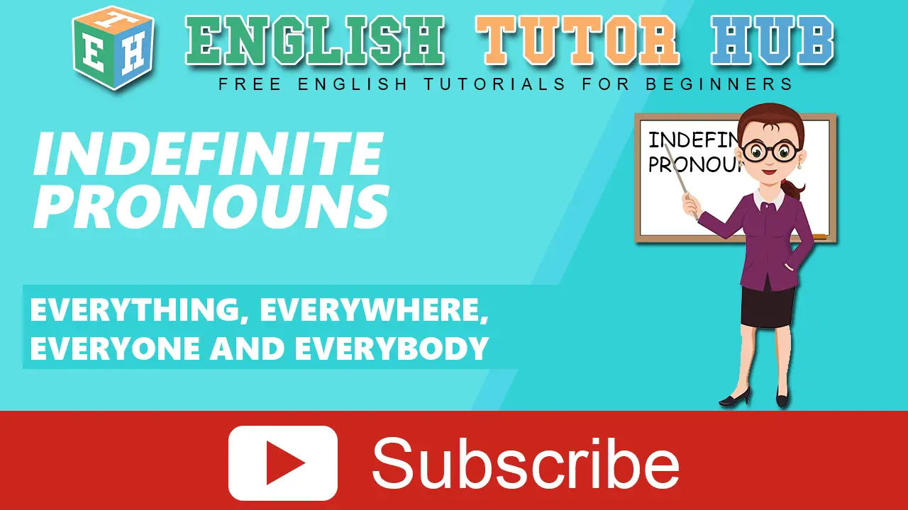 Indefinite Pronouns Examples in Sentences