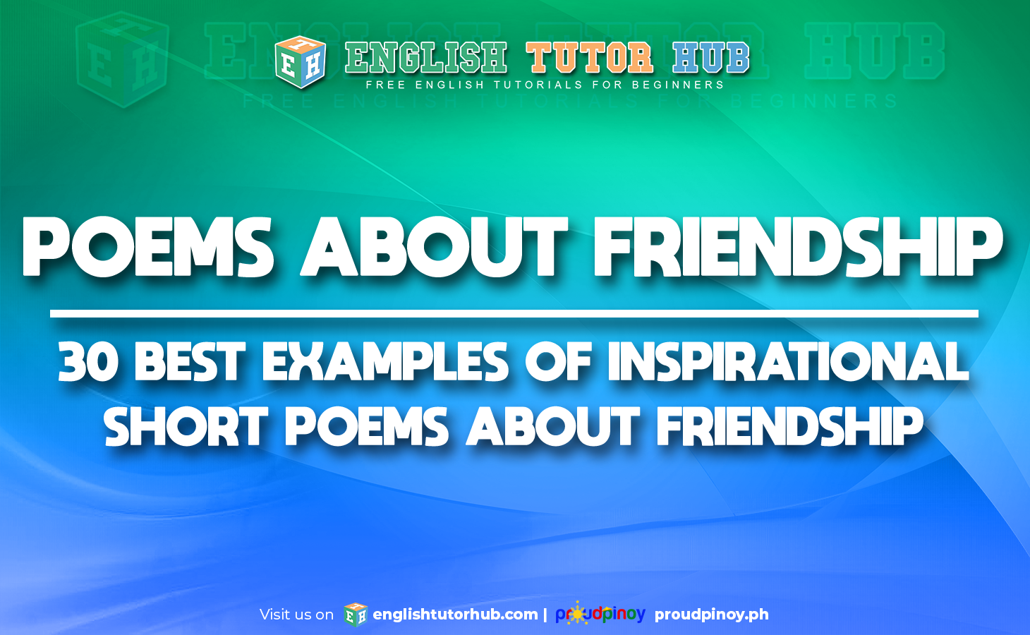 POEMS ABOUT FRIENDSHIP - 30 BEST EXAMPLES OF INSPIRATIONAL SHORT POEMS ABOUT FRIENDSHIP