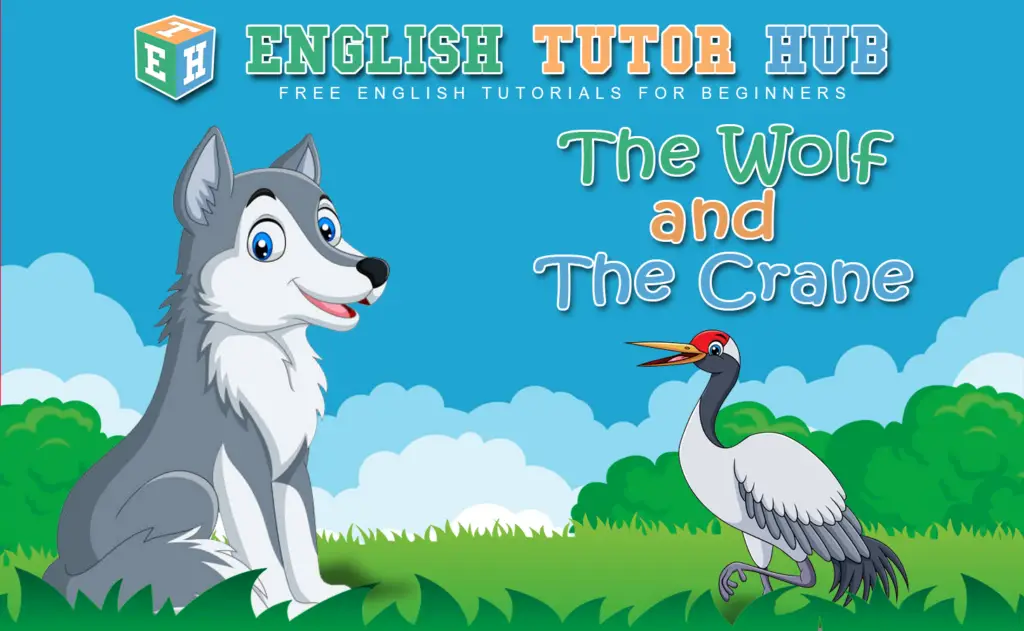 The Wolf and the Crane Story With Moral Lesson And Summary