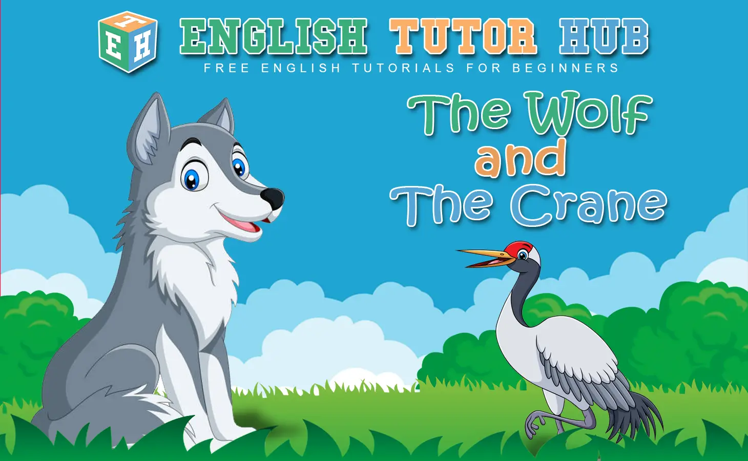 The Wolf and the Crane Story With Moral Lesson And Summary