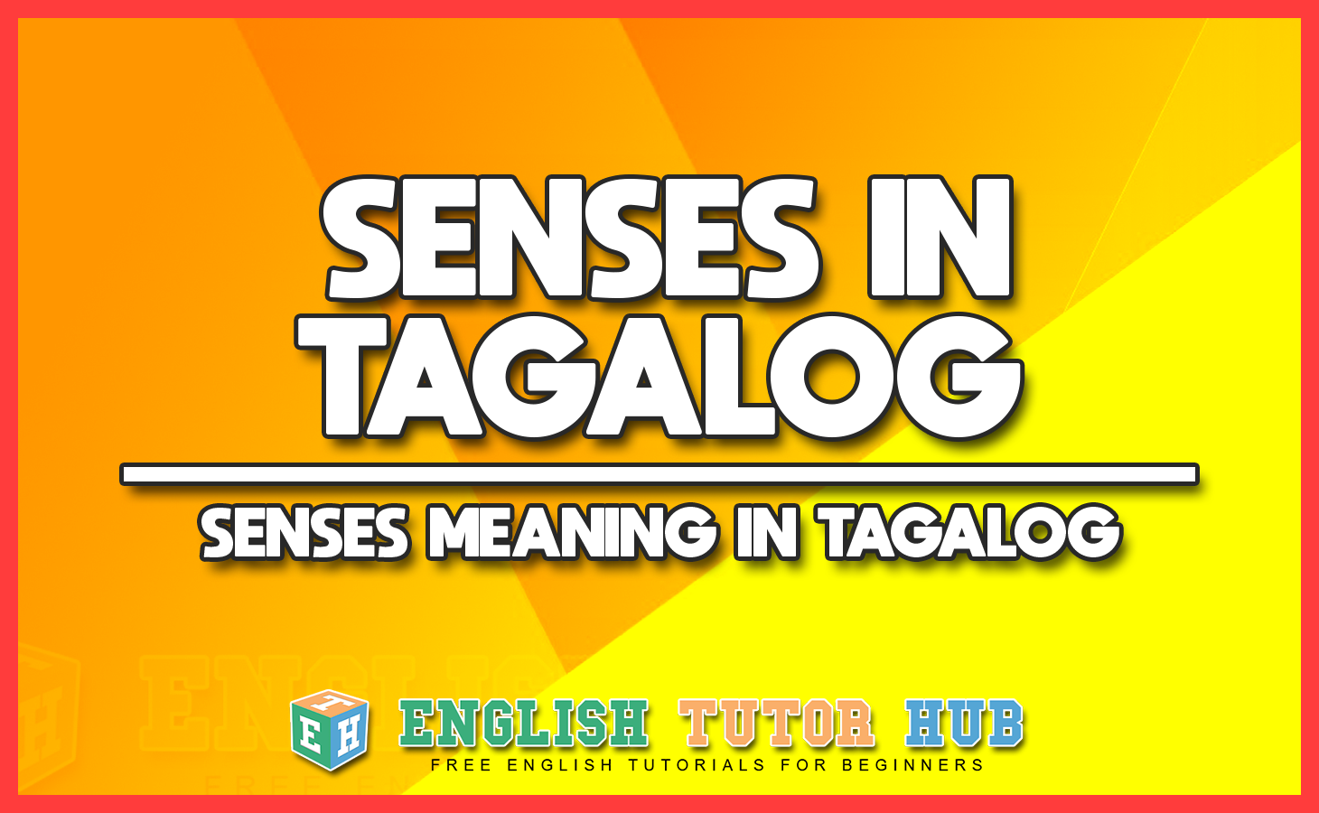 Common Sense Meaning Tagalog