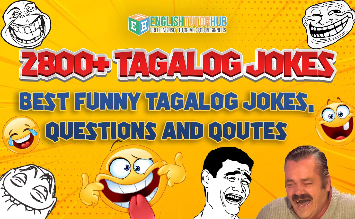 2800+ Tagalog Jokes - Best Funny Tagalog Jokes, Questions And Qoutes