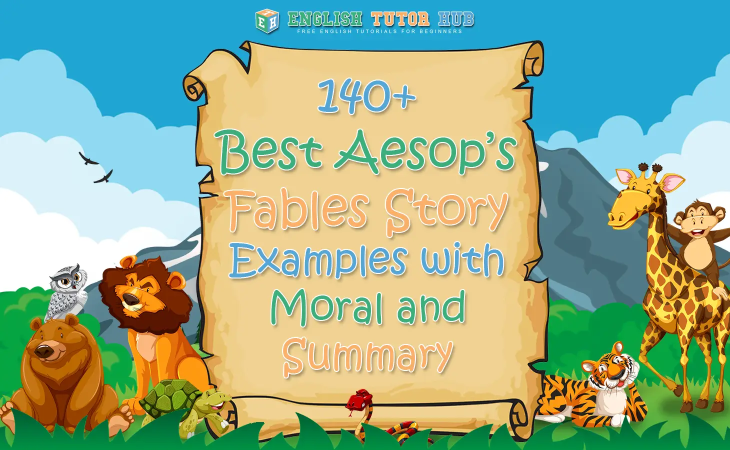140+ Best Aesop's Fables Story Examples With Moral And Summary