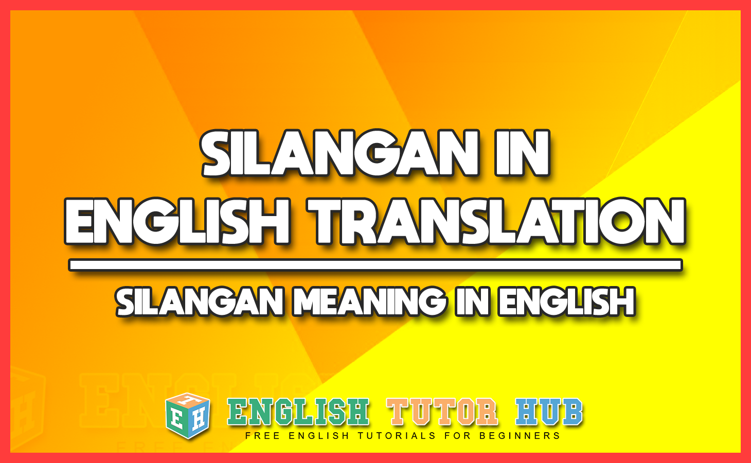 SILANGAN IN ENGLISH TRANSLATION - SILANGAN MEANING IN ENGLISH