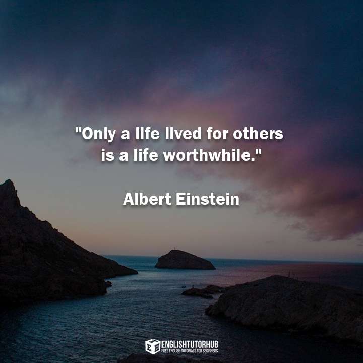 Albert Einstein Life Quotes