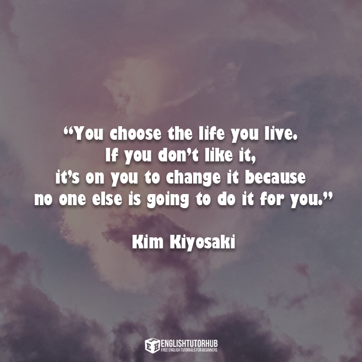 Kim Kiyosaki Quote About Life