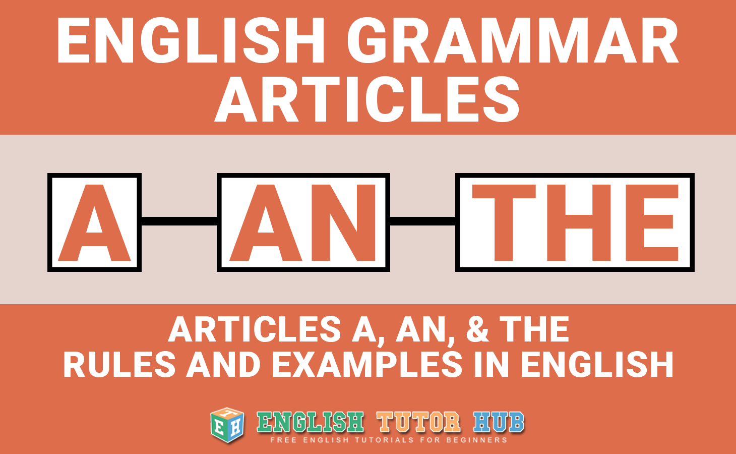 Articles a an the - Articles a an the Rules And Examples In English