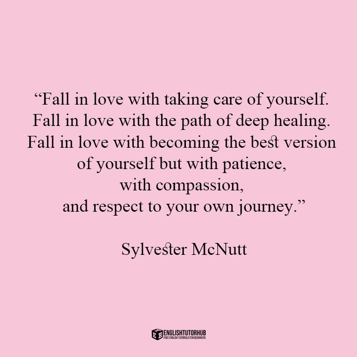 Sylvester McNutt Best Self-Love Quotes