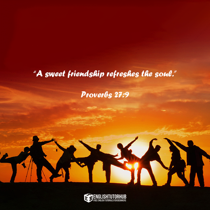 Friendship Quotes from Proverbs 27 9