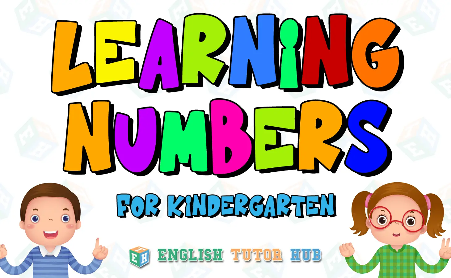 Learning Numbers For Kindergarten