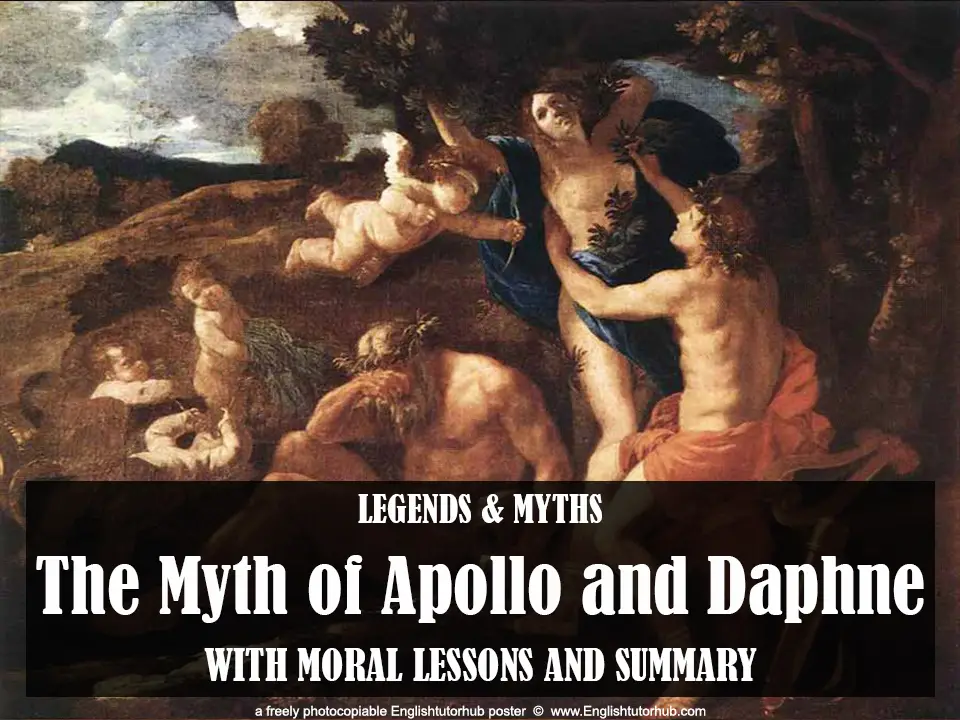 The Myth of Apollo and Daphne with Moral Lessons and Summary