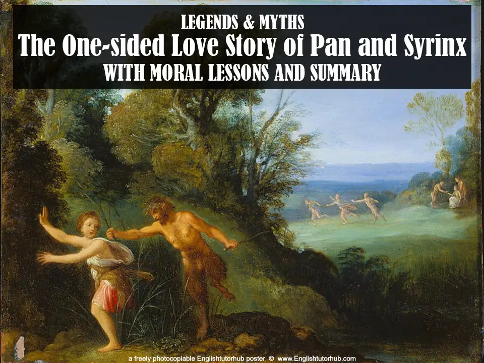 The One-sided Love Story of Pan and Syrinx with Moral Lessons and Summary